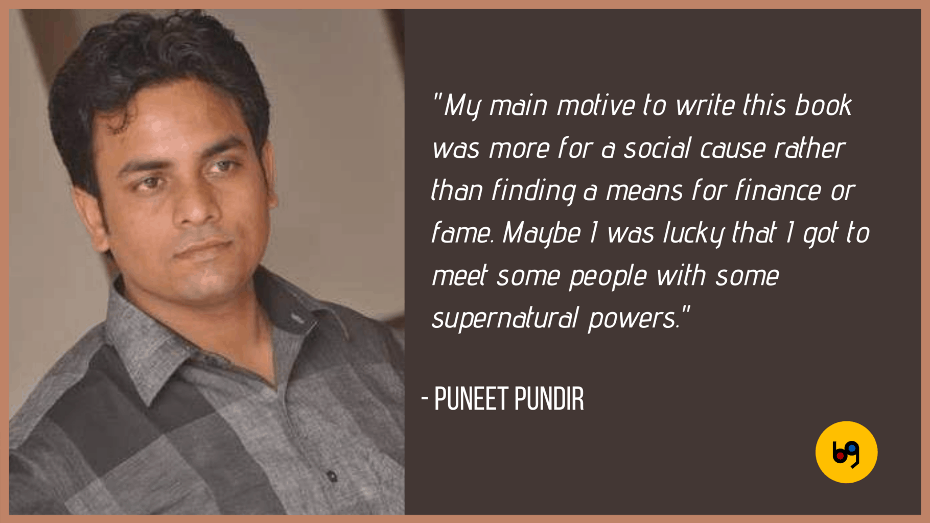 Puneet Pundir Author interview