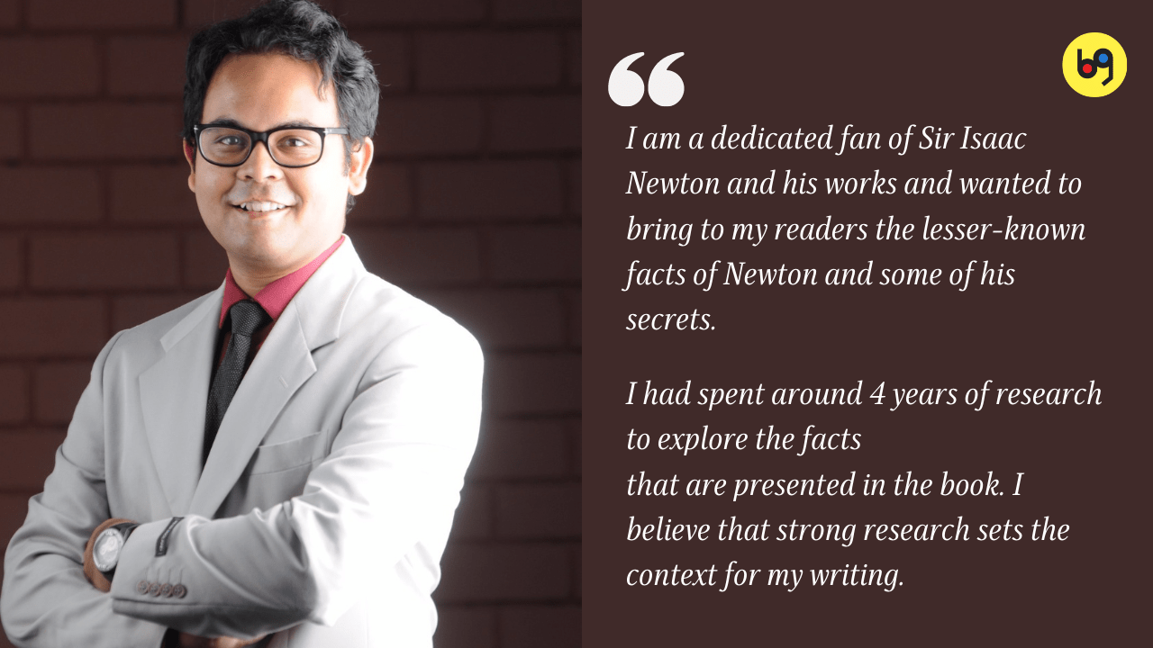 Author Aditya Ram talks about his latest book The Newtonian Prophecy Author Interview