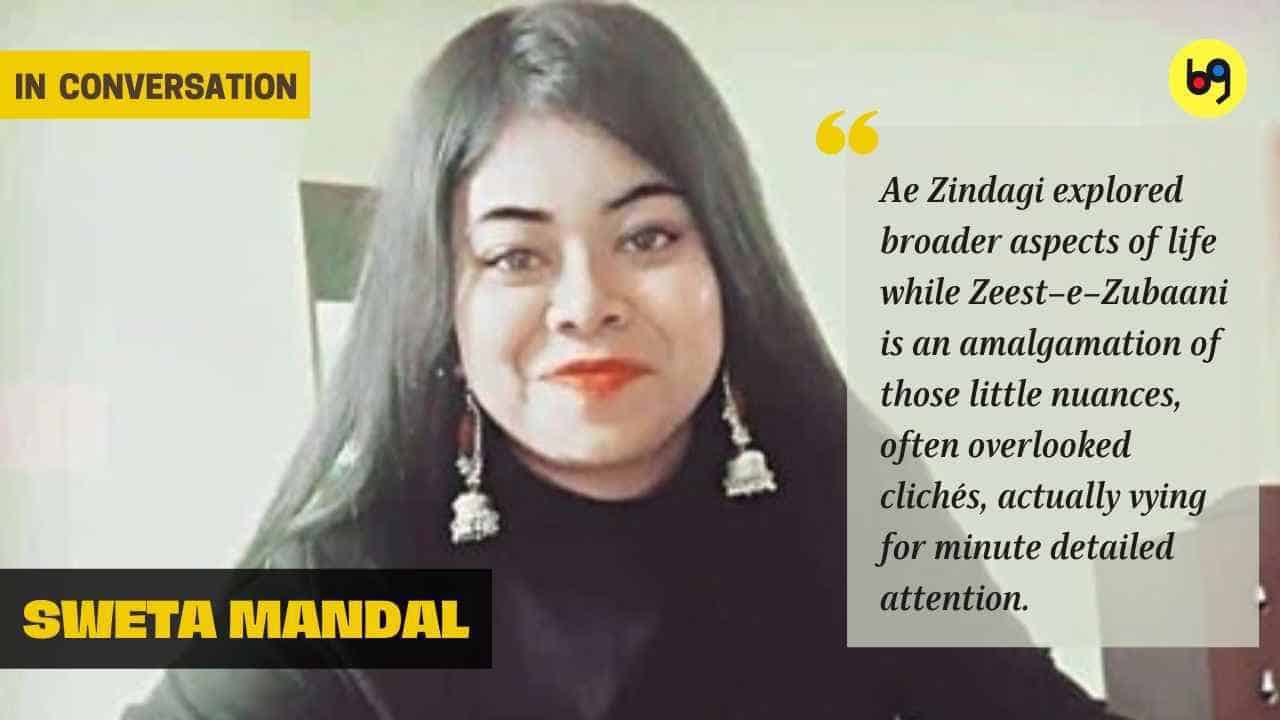 Sweta Mandal talks about her latest book Zeest e Zubaani