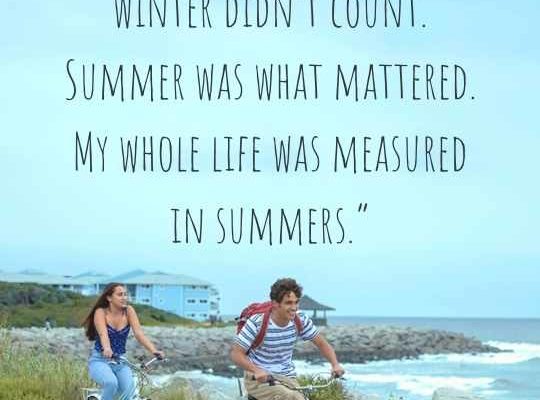 The Summer I Turned Pretty Book Quote