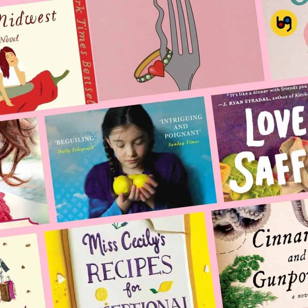 Food-themed fiction novels books that are based on food