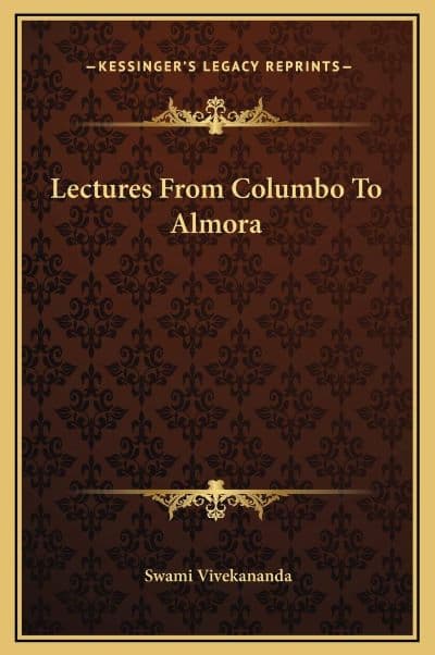 Lectures from Colombo to Almora