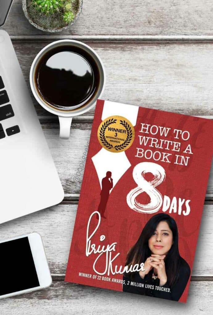 How to Write a Book in 8 Days by Priya Kumar Book