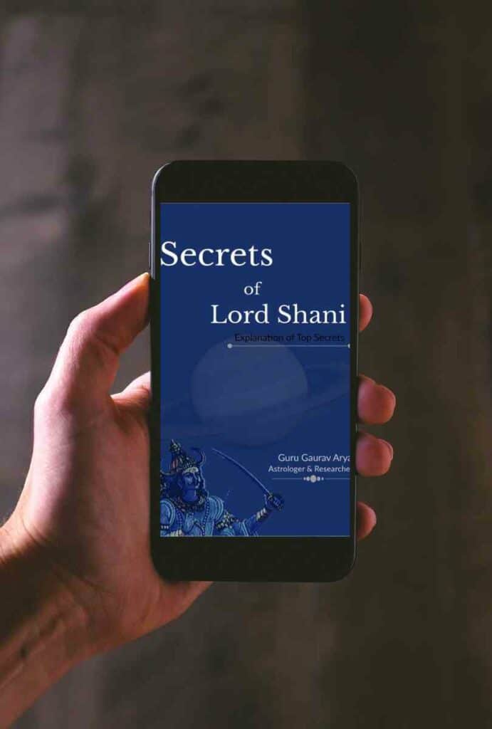 Secrets of Lord Shani by Guru Gaurav Arya Book