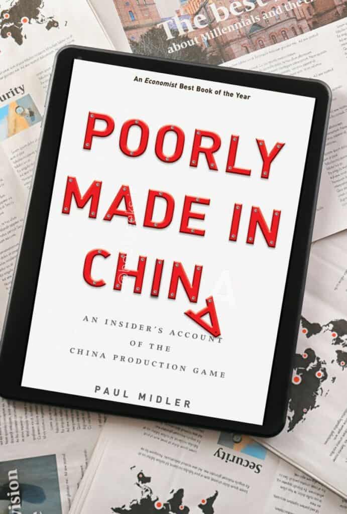 Poorly Made in China by Paul Midler Book